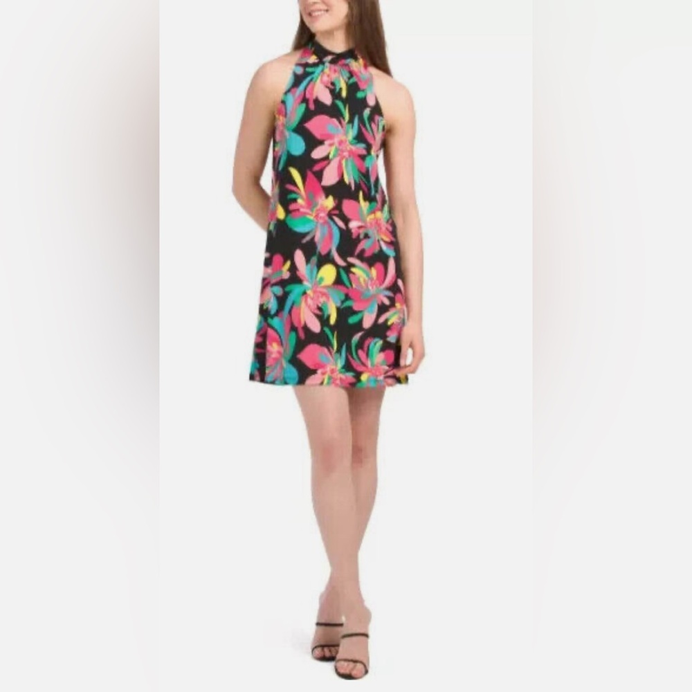 NWT $168 Trina Turk Hana Hou Floral Dress XS